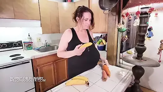 Mature BBW loses control.