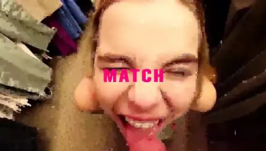 Mature star concludes with creampie in video 7.
